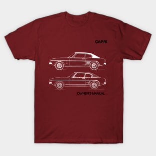 FORD CAPRI - owners manual T-Shirt